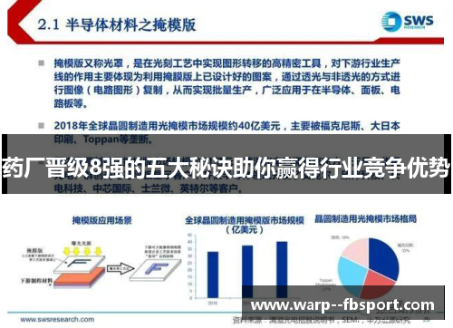 药厂晋级8强的五大秘诀助你赢得行业竞争优势 药厂晋级8强的五大秘诀助你赢得行业竞争优势